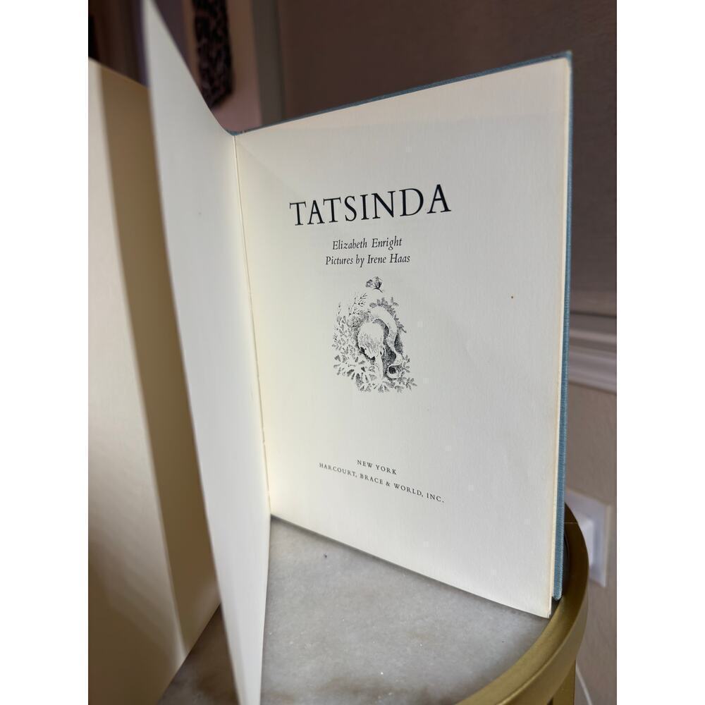 Tatsinda – Elizabeth Enright – 1963 First Edition – Vintage Children’s Book